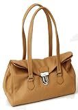 Prada Leather BR2375 Camel Pushlock Handbag 41ohZYT2IRL. SL160 Prada Leather BR2375 Camel Pushlock Handbag