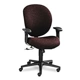 HON Unanimous Mid-Back Task Chair (Claret Burgundy Fabric)