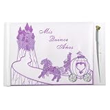 Satin Castle Guest Book - Lavender