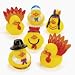 One Dozen (12) Rubber Duckie Ducky THANKSGIVING Ducks party favors