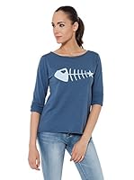 Tantra Camiseta Manga Larga (Azul)