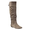 Women's Mossimo Supply Co. Kaley Tall Cuffed Boots - Taupe