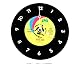 45 rpm Record Clock-Elton John "Slave"