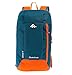 Quechua Kids Outdoor Travel Backpack for Hiking Camping Children Cute Hiking Daypack Colorful School Bags Patchwork Bookbags Mini Small Back Packs Rucksack 10L (Blue)