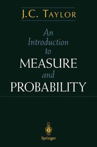 An Introduction to Measure and Probability (Textbooks in Mathematical Sciences)