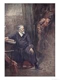 Admiral Coligny Was One of the First to Perish, the Story of France Told to Boys and Girls, c.1920 Art Giclee Poster Print by William Rainey, 12x16