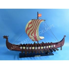 Drakkar Viking Ship Long Ship Model Ship Replica 24 Boat by