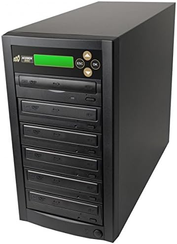 Acumen Disc 1 to 5 Blu-Ray Duplicator - Multiple 16x BD BDXL BD-R M-Disc CD DVD Copier Tower Replication Recorder Burner