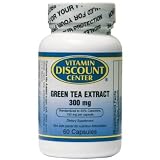 Green Tea Extract 300 mg by Vitamin Discount Center 60 Capsules