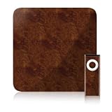 Dark Burlwood Design Apple TV Skin Decal Protective Sticker