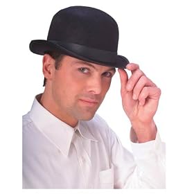 Derby Felt Black Adult (One-Size)