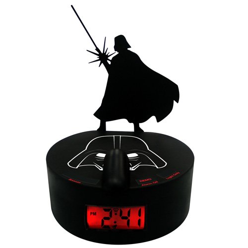 Star Wars 'darth Vader' Shadow Alarm Clock Picture