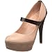 Jessica Simpson Women's Cheetah Platform Pump,Powder,8 M US