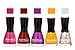 Fashion Bar Nail Polish in Voilet ,Maroon,Purple,Orange Silver Shades RS.279.00