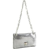 Prezzo Metal Mesh Chain Shoulder Bag