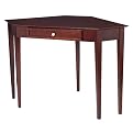 Dolce Corner Desk - Dark Walnut