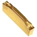 Sandvik Coromant CoroCut 2-Edge Carbide Profiling Insert, GC2135 Grade, Multi-Layer Coating, 123 Insert Style, Right Hand, CM Geometry