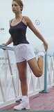 White cotton shorts, 12