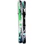 Snowjam Beach 120cm Twin Tip Skis with Salomon Release Bindings