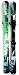 Snowjam Beach 120cm Twin Tip Skis with Salomon Release Bindings