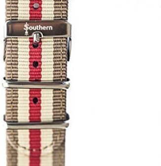 Nylon Watch Strap for LG, ASUS, Samsung, Pebble Classic & Time, Moto 360 (V2 46mm), Tag Heuer, Fossil Q