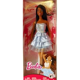 Barbie Fashion Fever Disco Nikki Doll in Blue Dress