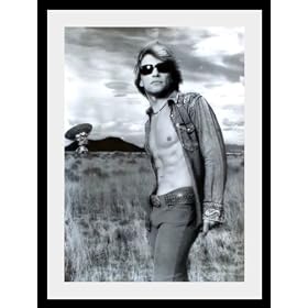 Bon Jovi open shirt tour poster (affiche) Large New approx 34" x 24" inch ( 87 x 61 cm )