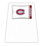 Best Quality Micro Fiber Sheet Set - Montreal Canadiens NHL /Color White Size Twin