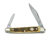 Boker 240HCB Two 2-Blade Pocket Knife with Honeycomb Bone Handle