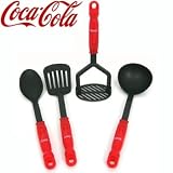COCA-COLA 2511 4-PIECE KITCHEN CULINARY UTENSIL SET