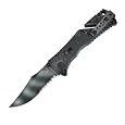 SOG Specialty Knives & Tools 1/2 Serrated Tiger Stripe TF-3 Trident