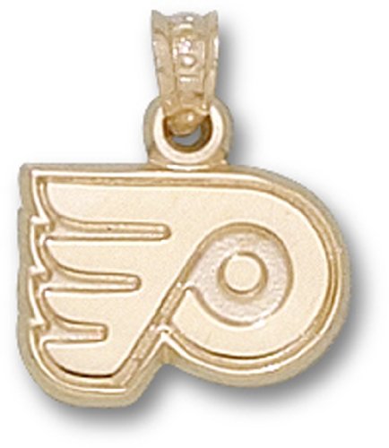 Philadelphia Flyers Pendant - 10K Gold P Logo 3/8