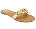 Snake Print Chain Link Sandal