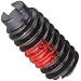 Jergens 10980 Metric Steel Ball Plunger, Low Carbon Steel, M8 x 1.25 Thread, With Locking Element