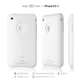 elago S3 Case for iPhone 3G/3GS (High Glossy)-White + Universal Dock Adapter + S2 Stand included