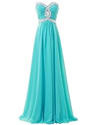Chiffon Cocktail Floor Length Evening Dress/Homecoming Dress/Party Dress 
