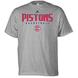 Pistons adidas NBA Absolute Tee - Men's ( sz. S, Grey : Pistons )