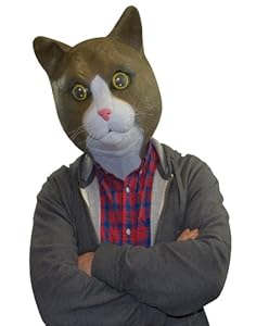 Big Mouth Toys Buster Brown The Cat Mask