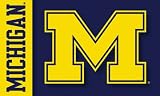 Michigan Wolverines Double Sided 3x5 Flag