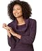 JM Collection Boucl? Cowl-Neck Sweater Image