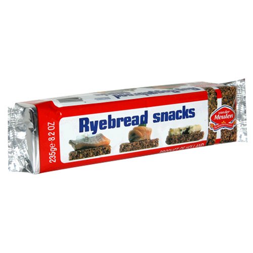 Van Der Meulen Ryebread Snacks, 12-Count, 8-Ounce Packages (Pack of 2) by Rye Bread