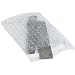 Aviditi BOBSC0405 Polyethylene Self-Seal Bubble Pouch, 5-1/2" Length x 4" Width, Clear (Case of 250)