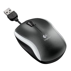 Logitech M125 optische Maus USB schnurgebunden schwarz