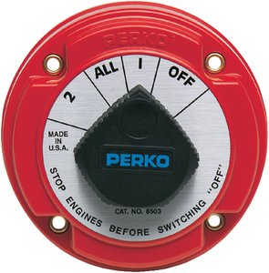 Perko® Alternator Field Disconnect Battery Switch