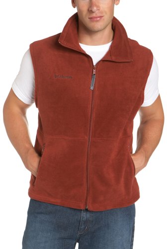 Columbia Men's Cathedral Peak Vest, Red Rover, Small