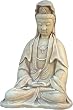 Large Kuan-Yin in Meditation Seated - Stone Finish