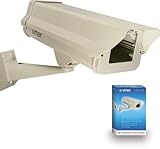 Vitek VT-EH10 Indoor/Outdoor Camera Enclosure and Wall Mount Combo (Beige)