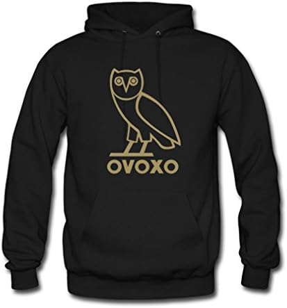 Sportfunnn Drakeovo Drake XO Mens Hoodie Sweatshirt X-Large Black