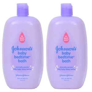 Johnson's Baby Bath Bedtime, 28 Ounce (Pack of 2)