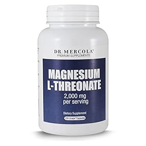 DR MERCOLA Magnesium L-Threonate Capsules, 120 Count